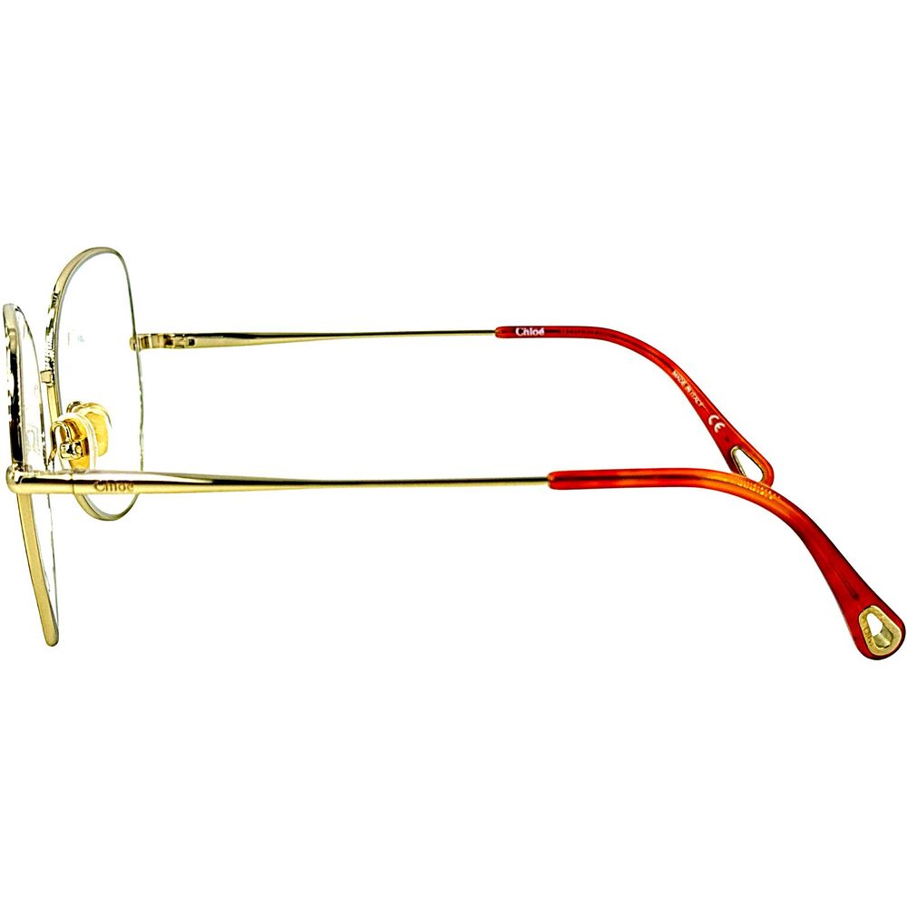 Chloe CH0098O Womens Metal Eyeglass Frame 005 Gold 56-16 Italy - Picture 4 of 6